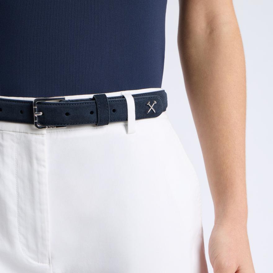 WOMEN'S METAL TEES SUEDE BELT - US 7005