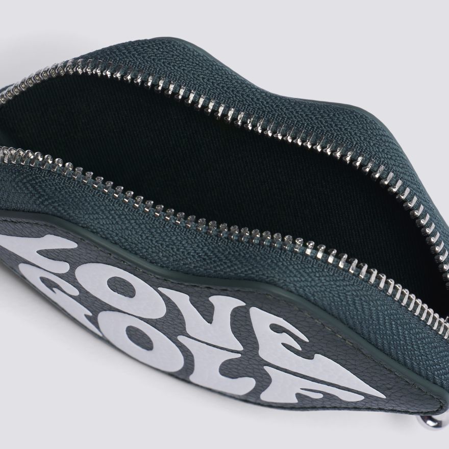 WOMEN'S LTD RELEASE LOVE G LEATHER COIN PURSE KEYCHAIN - US 0002