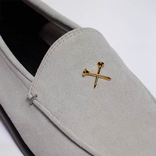 WOMEN'S METAL TEES SUEDE FLEX LOAFER - US 8448
