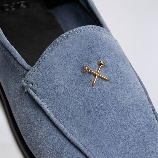 WOMEN'S METAL TEES SUEDE FLEX LOAFER - US 4514