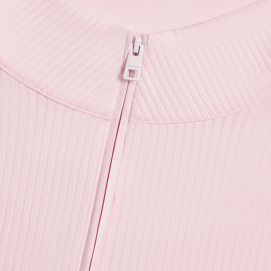 FITTED RIB 1/4 ZIP PULLOVER - US 7578