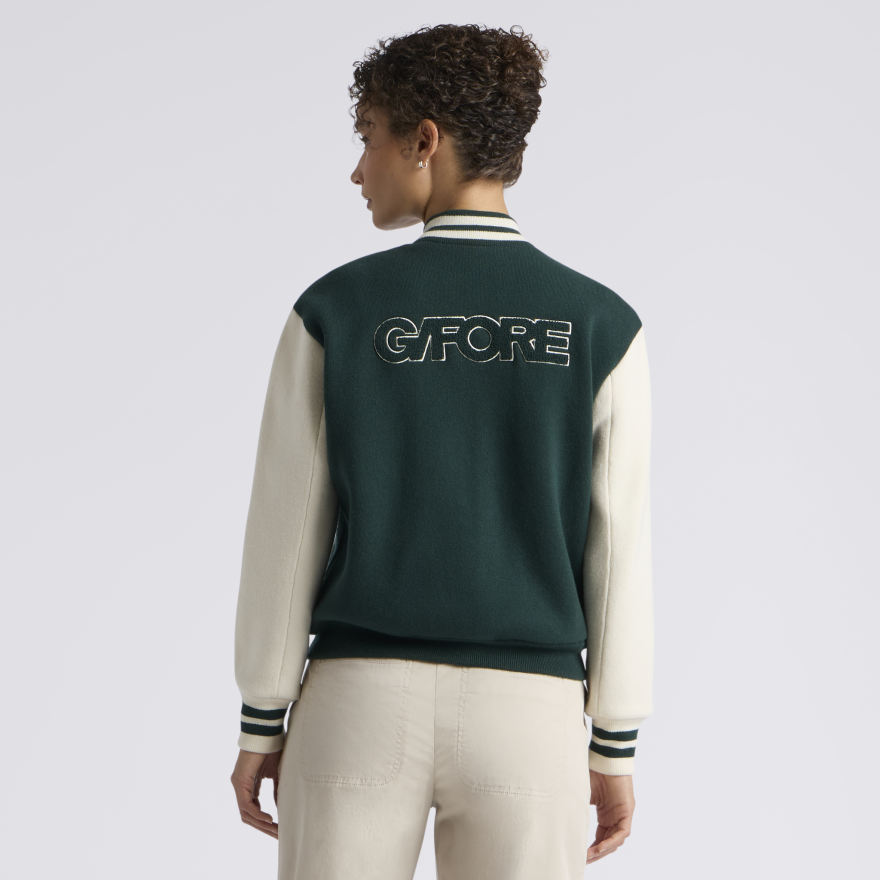 LTD RELEASE OVERSIZED WOOL CASHMERE VARSITY JACKET - US 7250