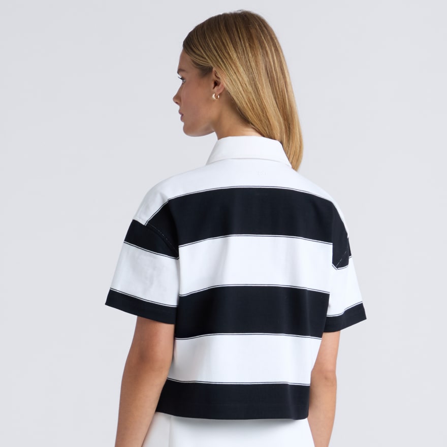 STRIPED IT BOXY RUGBY POLO - US 5622