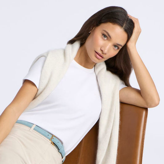 G/FORE EMBROIDERED COTTON TEE - US 5083