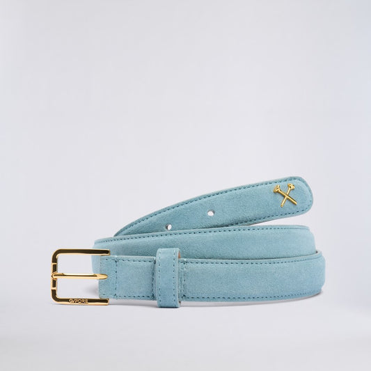 WOMEN'S METAL TEES SUEDE BELT - US 5061
