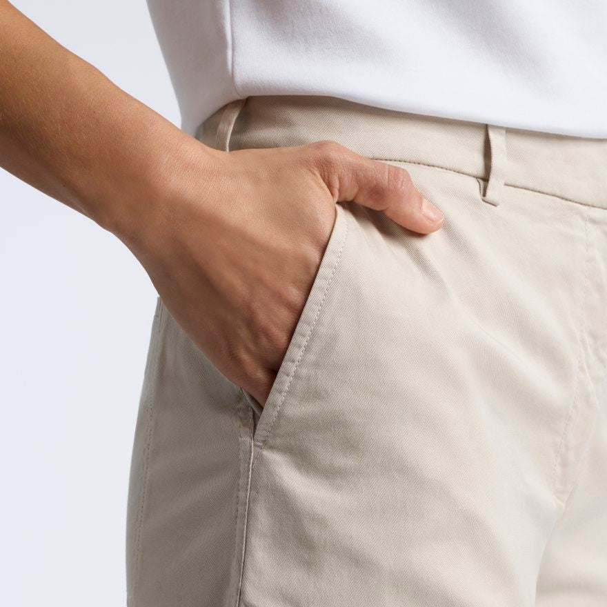 LTD RELEASE STRETCH COTTON GABARDINE BARREL LEG TROUSER - US 6343