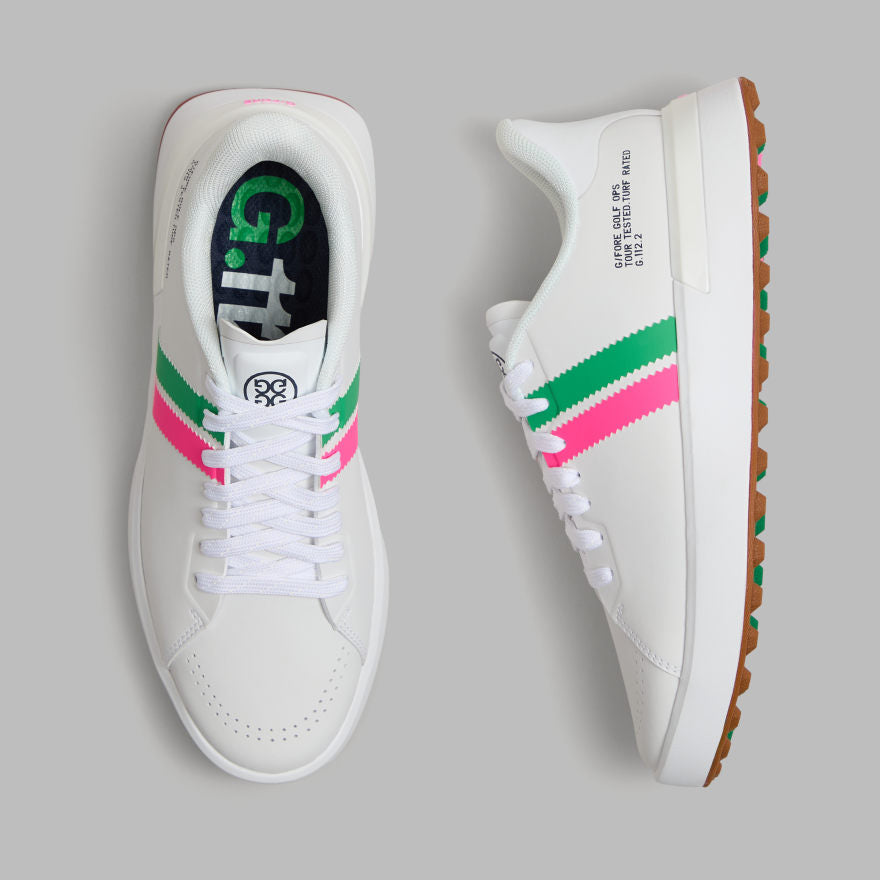 WOMEN'S G.112 STRIPE KILTIE GOLF SHOE - US 1886