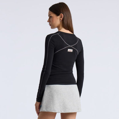 CONTOUR SOFT RIB LONG SLEEVE TEE - US 5649