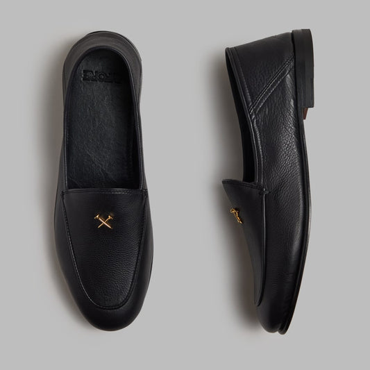 WOMEN'S METAL TEES LEATHER FLEX LOAFER - US 8634
