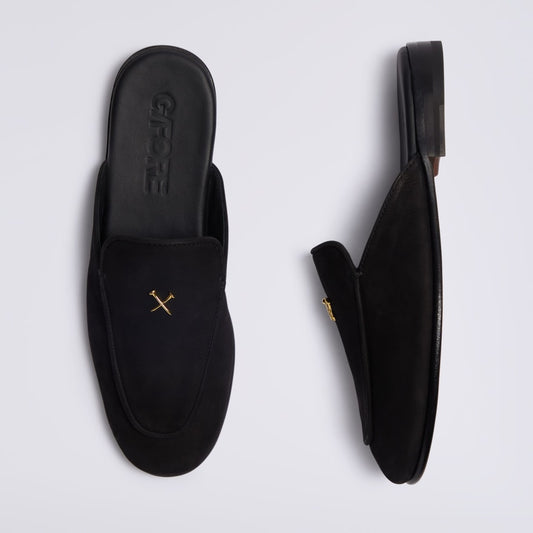 WOMEN'S LTD RELEASE METAL TEES LEATHER FLEX MULE - US 7462