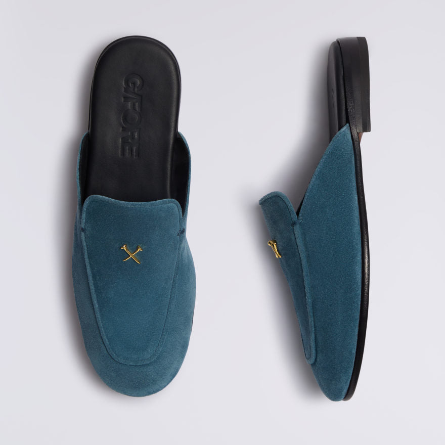 WOMEN'S LTD RELEASE METAL TEES SUEDE FLEX MULE - US 4420
