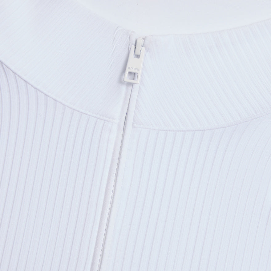 FITTED RIB 1/4 ZIP PULLOVER - US 1971