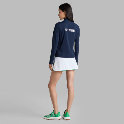 PRAY FOR BIRDIES BRUSHED BACK STRETCH 1/4 ZIP PULLOVER - US 2649