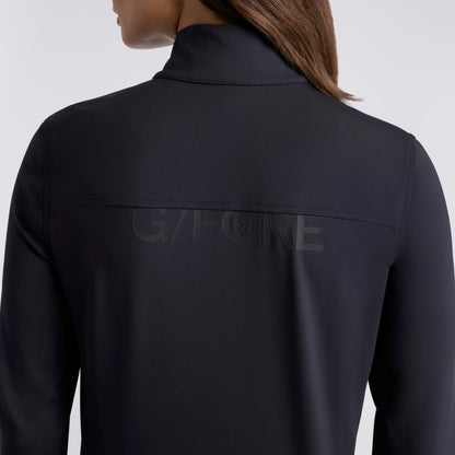 BRUSHED BACK STRETCH 1/4 ZIP PULLOVER - US 2255