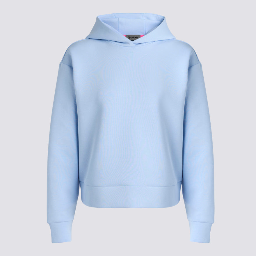 COTTON BLEND SCUBA HOODIE - US 5916