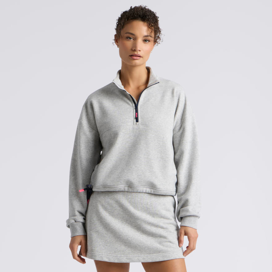 FRENCH TERRY 1/4 ZIP PULLOVER - US 5311