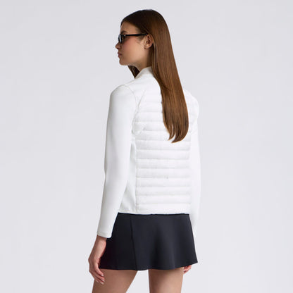 V-DOWN QUILTED HYBRID JACKET - US 4709