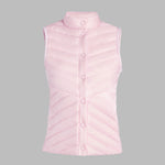 V-DOWN QUILTED STRETCH TECH INTERLOCK VEST - US 7149