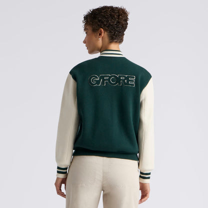 LTD RELEASE OVERSIZED WOOL CASHMERE VARSITY JACKET - US 7250