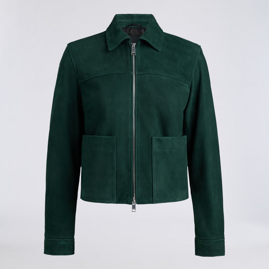 LTD RELEASE THE PERFECT SUEDE ZIP JACKET - US 2613