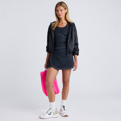 POLISHED NYLON JACKET - US 6047