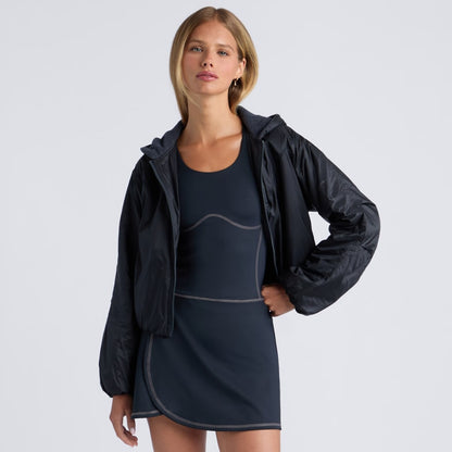 POLISHED NYLON JACKET - US 6047