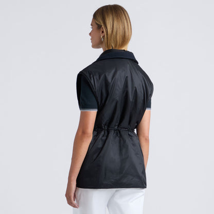 REVERSIBLE FLEECE & NYLON HYBRID VEST - US 2695