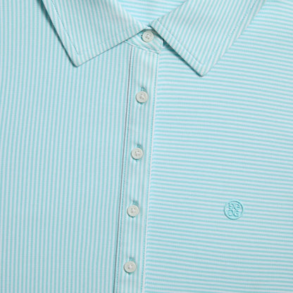 FEEDER STRIPE TECH PIQUÉ SLEEVELESS POLO - US 8132