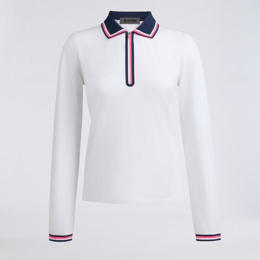 ALL PLAY TIPPED LONG SLEEVE POLO - US 4283