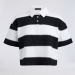STRIPED IT BOXY RUGBY POLO - US 5622