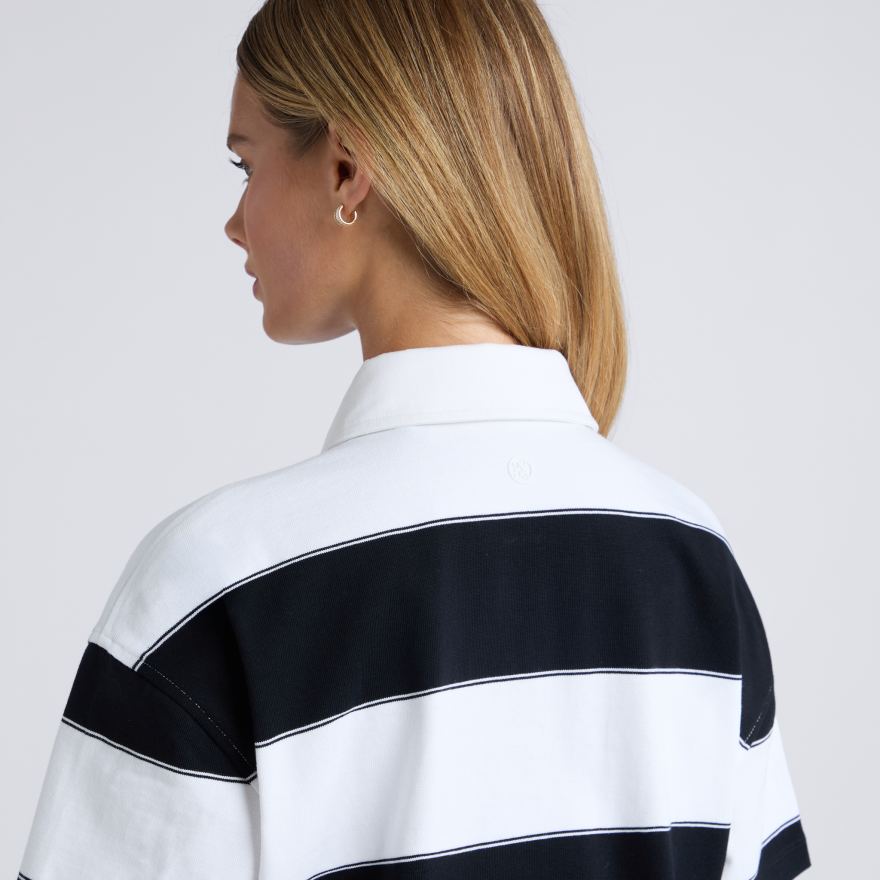 STRIPED IT BOXY RUGBY POLO - US 5622