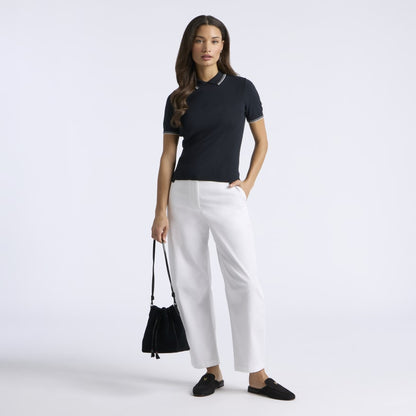 ELEVATED SHORT SLEEVE SWEATER POLO - US 8182