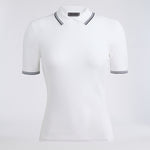ELEVATED SHORT SLEEVE SWEATER POLO - US 9546
