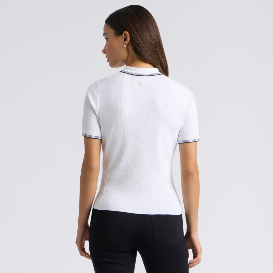 ELEVATED SHORT SLEEVE SWEATER POLO - US 9546