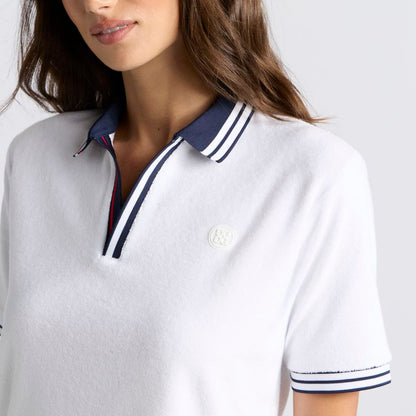 CIRCLE G JOHNNY COLLAR TERRY POLO - US 8812