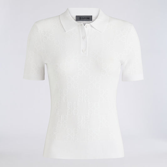 POINTELLE G SWEATER POLO - US 8323