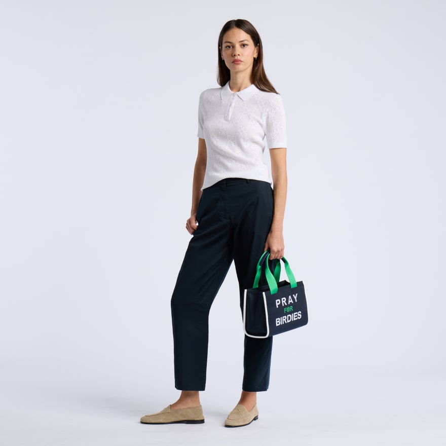 POINTELLE G SWEATER POLO - US 8323