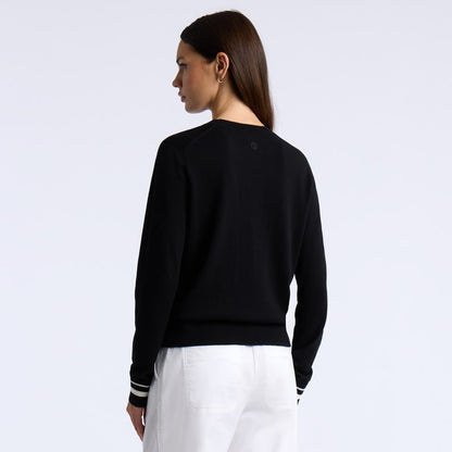 COOLING COTTON CREWNECK SWEATER - US 4203