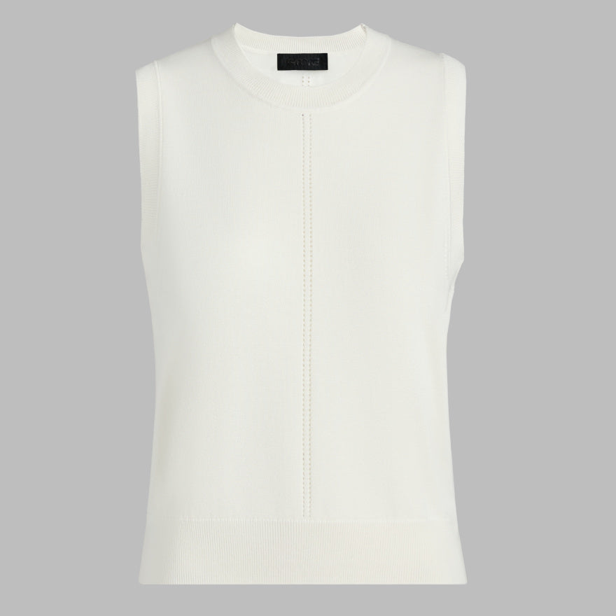 LTD RELEASE COOLING COTTON SLEEVELESS SWEATER - US 4846