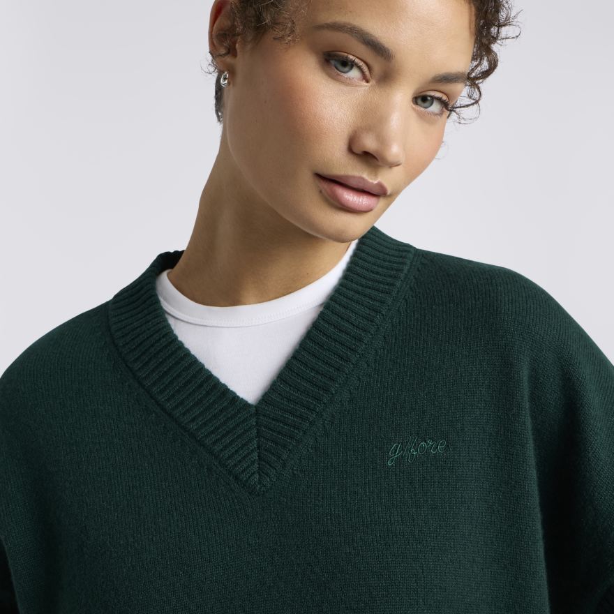 G SCRIBE OVERSIZED CASHMERE SWEATER VEST - US 2734