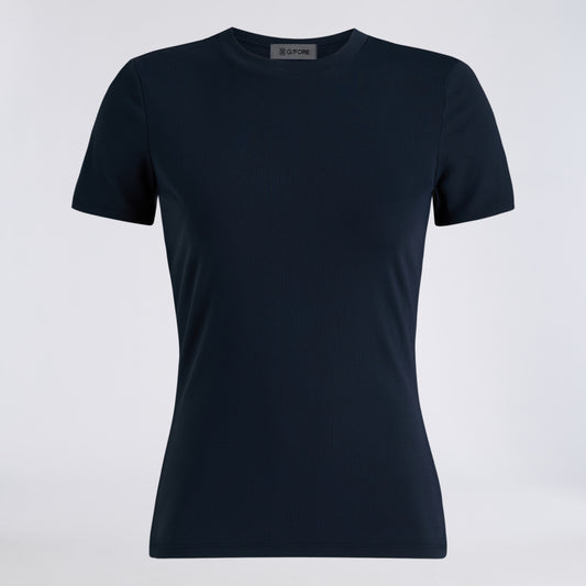 TECH NYLON RIB FITTED TEE - US 3248