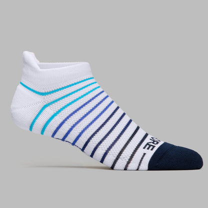MEN'S MULTI STRIPE ANKLE SOCK - US 1185
