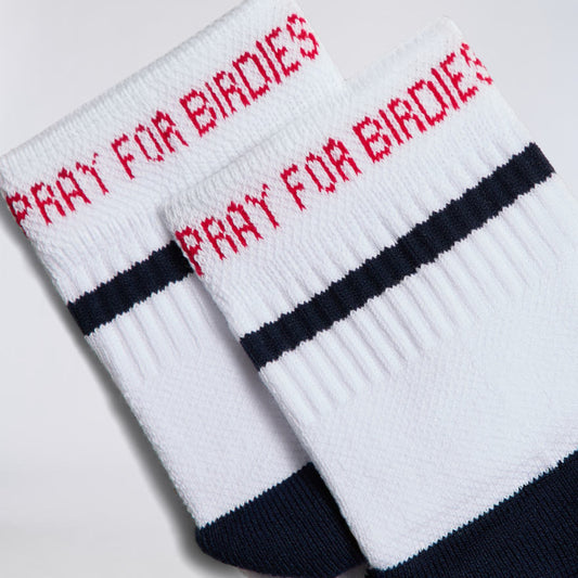 MEN'S PRAY FOR BIRDIES 1/4 SOCK - US 1210