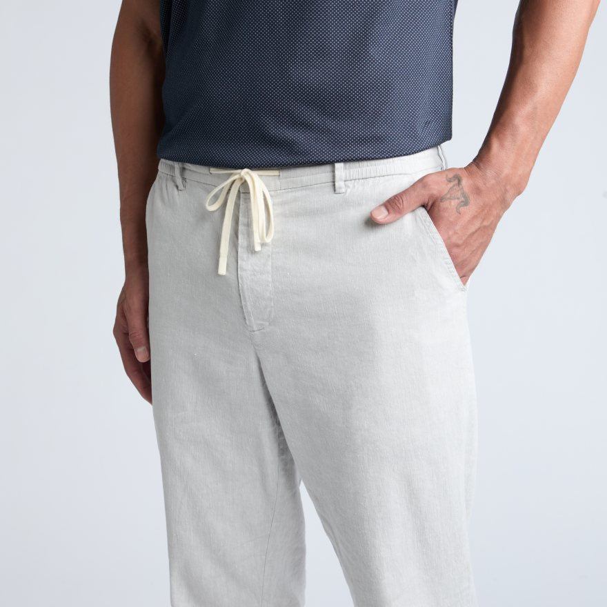 LTD RELEASE BEACHSIDE LINEN DRAWSTRING PANT - US 4805