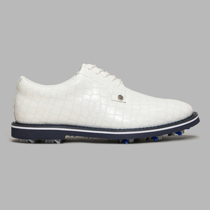 MEN'S LTD RELEASE GALLIVANTER G/LOCK CROC-EMBOSSED LEATHER DERBY GOLF SHOE - US 8466