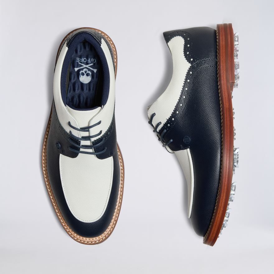 MEN'S LTD RELEASE GALLIVANTER G/LOCK LEATHER LUXE SOLE DERBY GOLF SHOE - US 0886