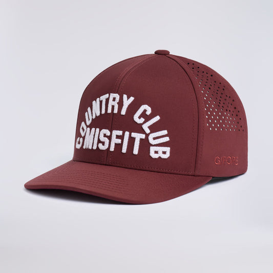 COUNTRY CLUB MISFIT PERFORATED DELTA HAT - US 0022