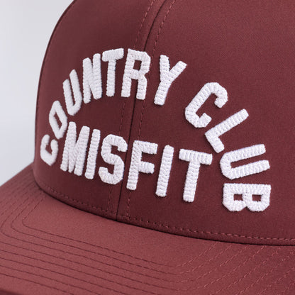 COUNTRY CLUB MISFIT PERFORATED DELTA HAT - US 0022