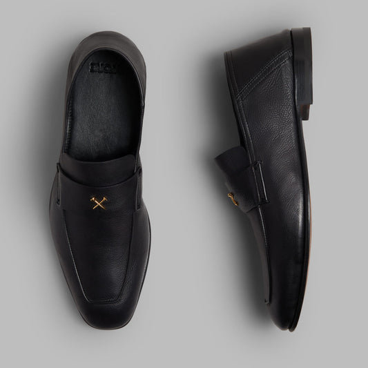 MEN'S METAL TEES LEATHER FLEX LOAFER - US 4843