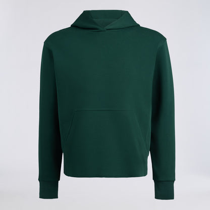 COTTON BLEND SCUBA HOODIE - US 9291